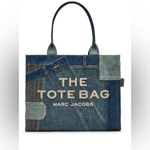 Marc Jacobs The Deconstructed Denim Large Tote Bag
